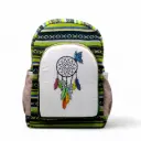 Dreamcatcher Backpack – Handmade Cotton Canvas Bag with Side Pockets 25 L